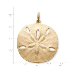 James Avery Artisan Jewelry Pendants-Sand Dollar Pendant