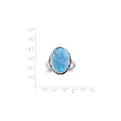 James Avery Artisan Jewelry Rings-Sculpted Bluebonnet Layered Gemstone Ring