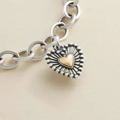 James Avery Artisan Jewelry Charms-Shining Heart Charm