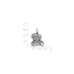 James Avery Artisan Jewelry Charms-Skyline Cabin Charm