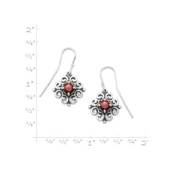 James Avery Artisan Jewelry Earrings-Spanish Lace Birthstone Dangle Earrings