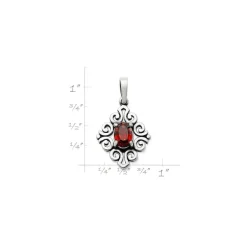 James Avery Artisan Jewelry Pendants-Spanish Lace Birthstone Pendant