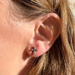 James Avery Artisan Jewelry Earrings-St. Teresa Cross Studs