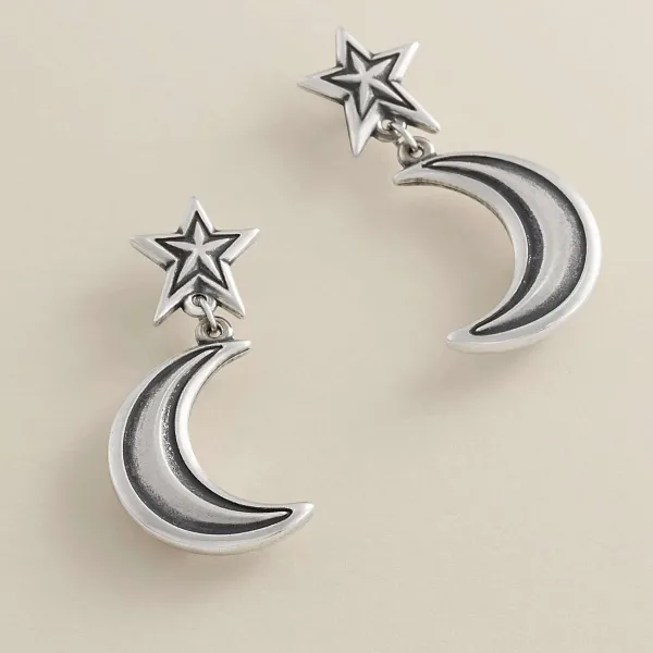 James Avery Artisan Jewelry Earrings-Starry Night Drop Earrings