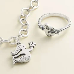 James Avery Artisan Jewelry Charms-Swimming Mermaid Charm