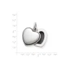 James Avery Artisan Jewelry Charms-Swivel Heart Locket Charm