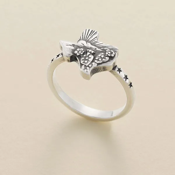 James Avery Artisan Jewelry Rings-Texas Landscape Ring