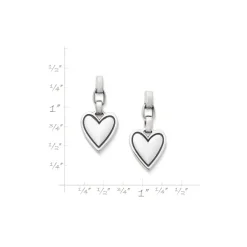James Avery Artisan Jewelry Earrings-Timeless Heart Drop Earrings