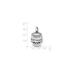James Avery Artisan Jewelry Charms-Tiny Birthday Cake Charm