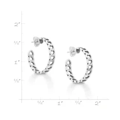 James Avery Artisan Jewelry Earrings-Tiny Hearts Hoops