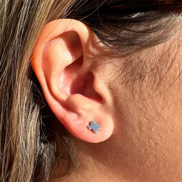 James Avery Artisan Jewelry Earrings-Tiny Texas Studs