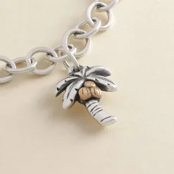 James Avery Artisan Jewelry Charms-Tropical Palm Tree Charm
