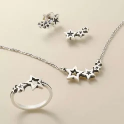 James Avery Artisan Jewelry Necklaces And Chains-Twinkling Stars Necklace