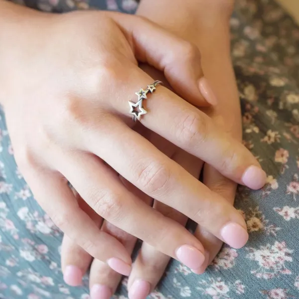 James Avery Artisan Jewelry Rings-Twinkling Stars Ring