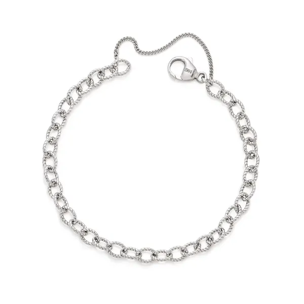 James Avery Artisan Jewelry Bracelets-Twisted Wire Cable Charm Bracelet