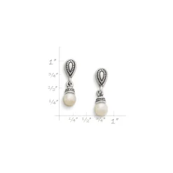 James Avery Artisan Jewelry Earrings-Vintage Cultured Pearl Drop Earrings