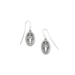 James Avery Artisan Jewelry Earrings-Virgin Mary Dangle Earrings
