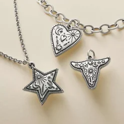 James Avery Artisan Jewelry Charms-Western Sky Steer Charm