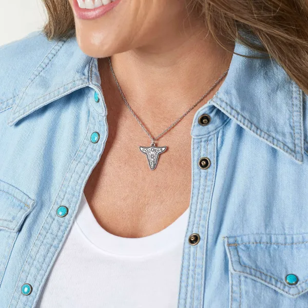 James Avery Artisan Jewelry Charms-Western Sky Steer Charm