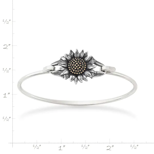 James Avery Artisan Jewelry Bracelets-Wild Sunflower Hook-On Bracelet