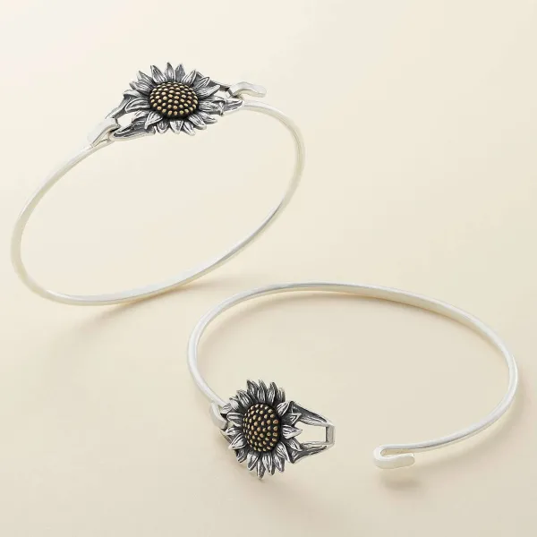 James Avery Artisan Jewelry Bracelets-Wild Sunflower Hook-On Bracelet