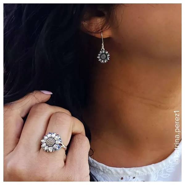 James Avery Artisan Jewelry Rings-Wild Sunflower Ring