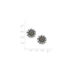 James Avery Artisan Jewelry Earrings-Wild Sunflower Studs