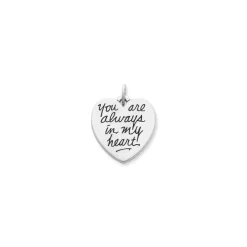 James Avery Artisan Jewelry Charms-You Are Always In My Heart Charm
